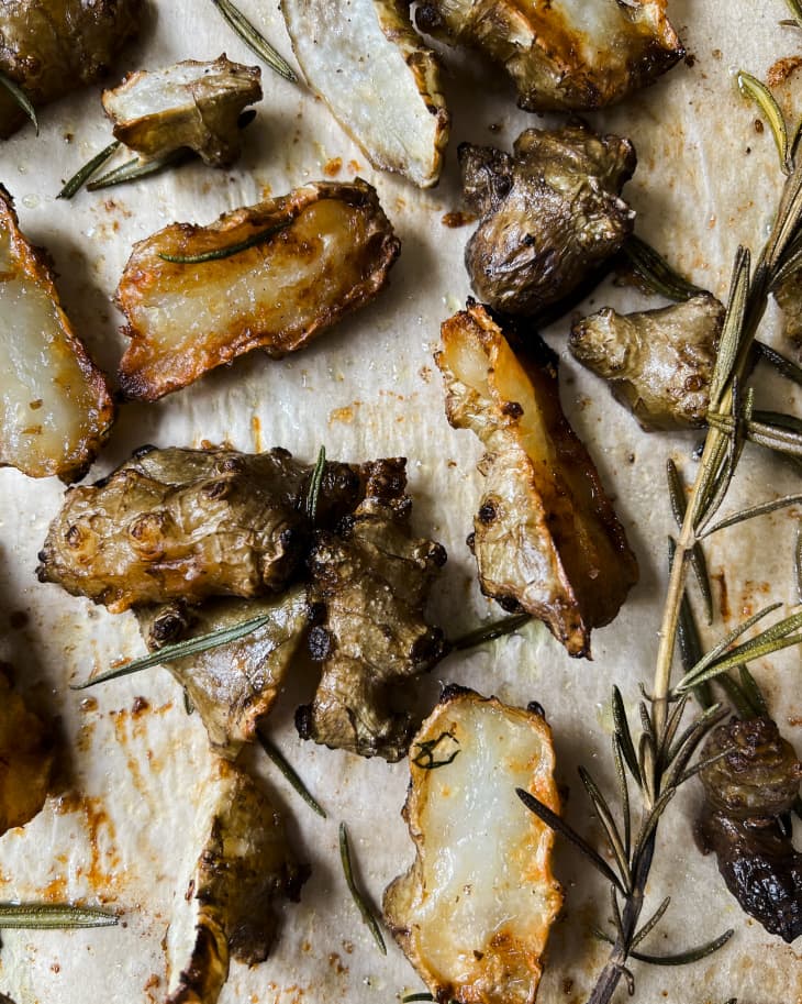 Roasted Jerusalem Artichokes Recipe (Sunchokes) The Kitchn